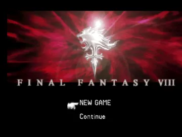 Final Fantasy 8 (US) screen shot title